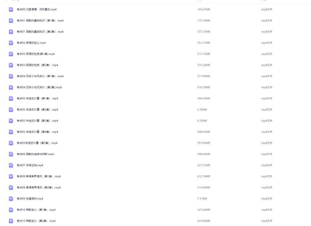 图片[1]-考研 | 2026考研数学大头圆高配班网课资源 百度云 持续更新中-青椰小屋