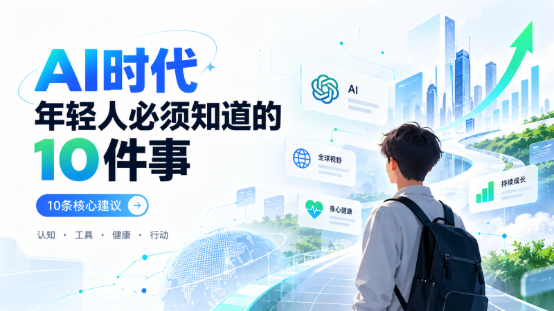 对话孙宇晨：年轻人如何抓住AI时代的机会？（10条精华整理）-蛋蛋AI情报局